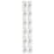 12 Packs: 2 ct. (24 total) Black AB Crystal Strip Bling Stickers by Recollections™
